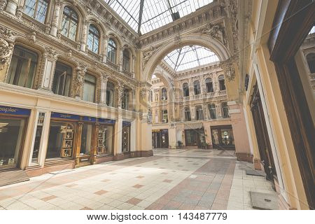 Odessa, Ukraine - August 02, 2016: Passage Is The Historical Building And The First Luxury Shopping