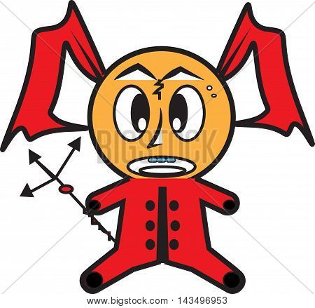 Angel of Death Vector Illustrator for icon or other