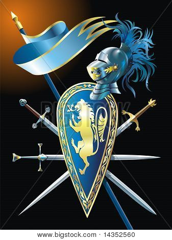 พื้นหลัง heraldic