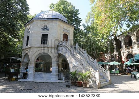 Koza Han In Bursa City, Turkey
