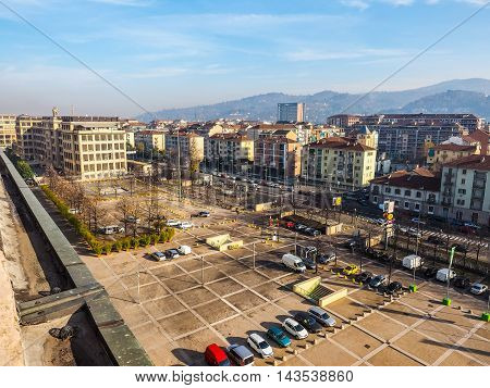 Aerial View Of Turin (hdr)