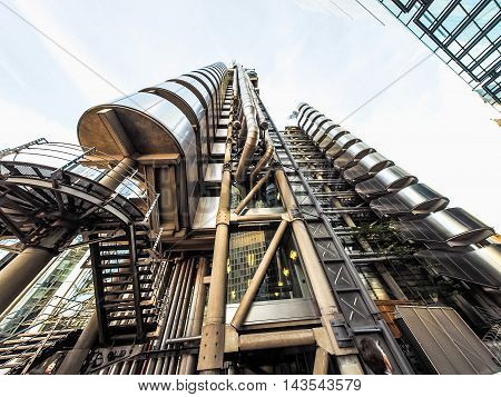 Lloyds Building In London (hdr)