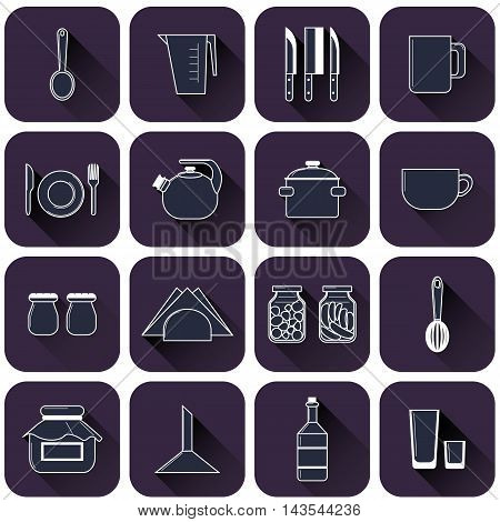 Set Of Different Kitchenware