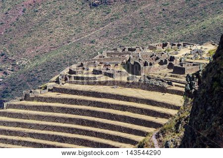 Farming Terraces By The Inca