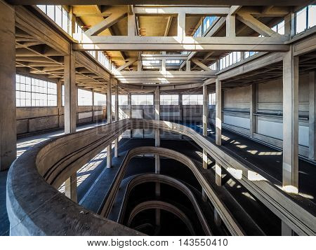 Lingotto Race Track In Turin (hdr)