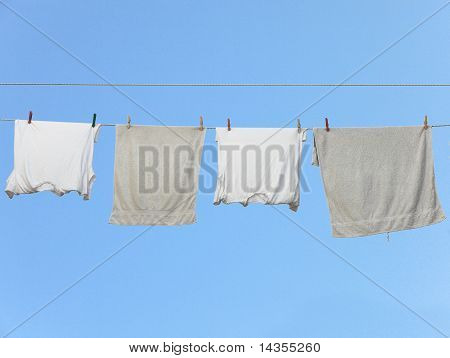 Kledingassortiment drogen