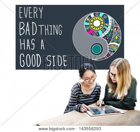 Experience Good Positive Qoute Encouragement Concept