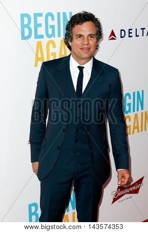 NEW YORK-JUNE 25: Mark Ruffalo attends the New York premiere of the Weinstein company's 