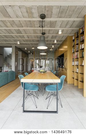 Cavernous Interior With A Post Industrial Scent
