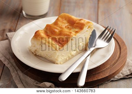 Traditional Turkish dish Su Boregi