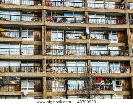 Trellick Tower In London (hdr)