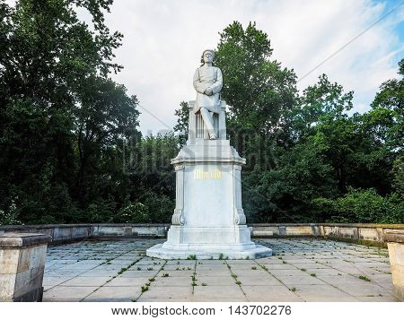 Moltke Statue In Berlin (hdr)