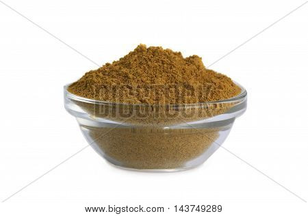 khmeli suneli isolated on white background, studio shot