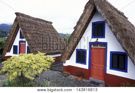 Europe Portugal Madeira Santana House