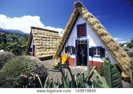Europe Portugal Madeira Santana House