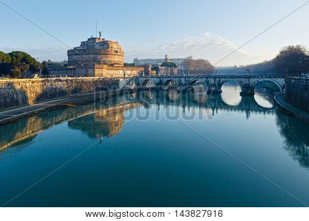 Rome City Morning View, Italy.