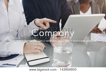Company Business Collabration Corporate Team Concept