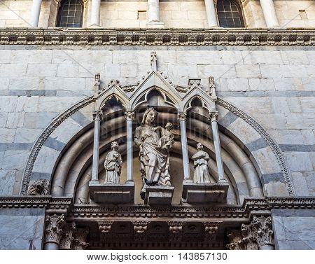 Saint Michele In Borgo Church Of Pisa. Tuscany, Italy.