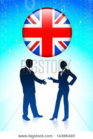 Britische Wirtschaft Business Team ursprünglichen Vector Illustration