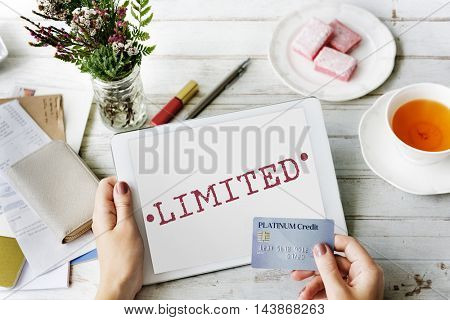 Limited Unique Time Amount Edition Graphic Concept