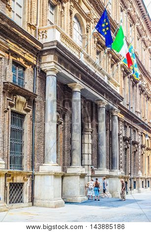 Museo Egizio In Turin (hdr)