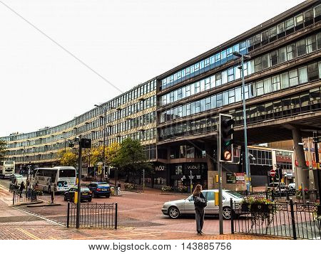 Ringway Building In Birmingham (hdr)