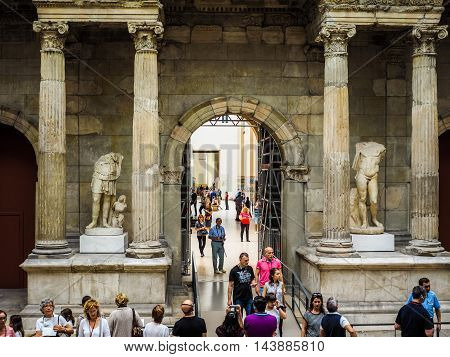 Pergamon Museum In Berlin (hdr)