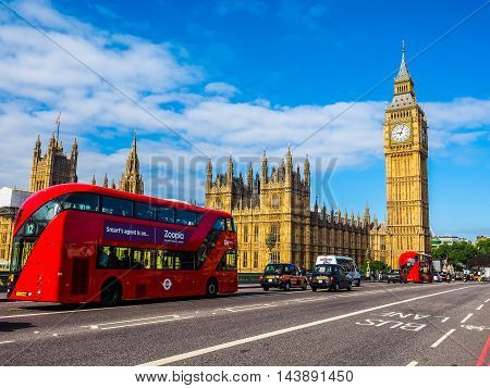 Houses Of Parliament In London (hdr)