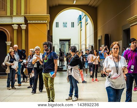 Pergamon Museum In Berlin (hdr)