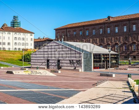 Piazzale Valdo Fusi In Turin (hdr)