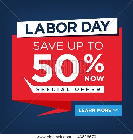 Labor Day Super Sale Sign