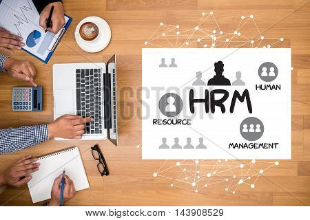 Hrm Human Resource Management  Strategy Planning Working Hrm Man
