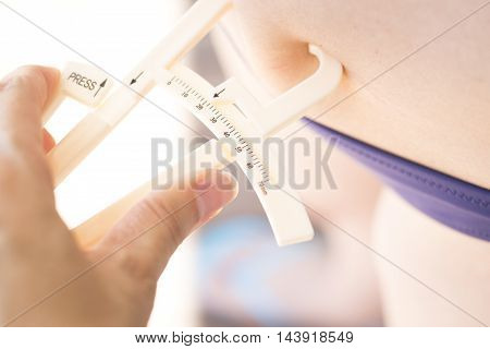 Fat Caliper Measuring Bodyfat
