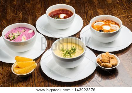 different soups