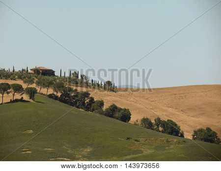 Chiantishire Hills Landscape