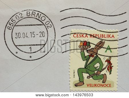 Stamp Of Czech Republic