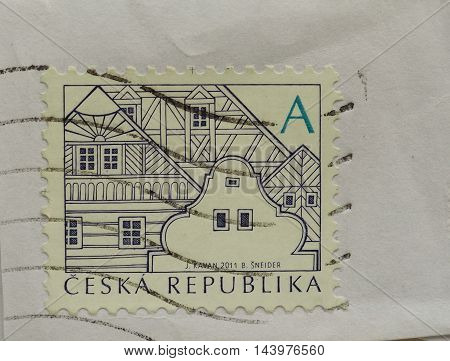Stamp Of Czech Republic