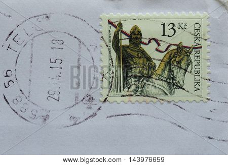 Stamp Of Czech Republic