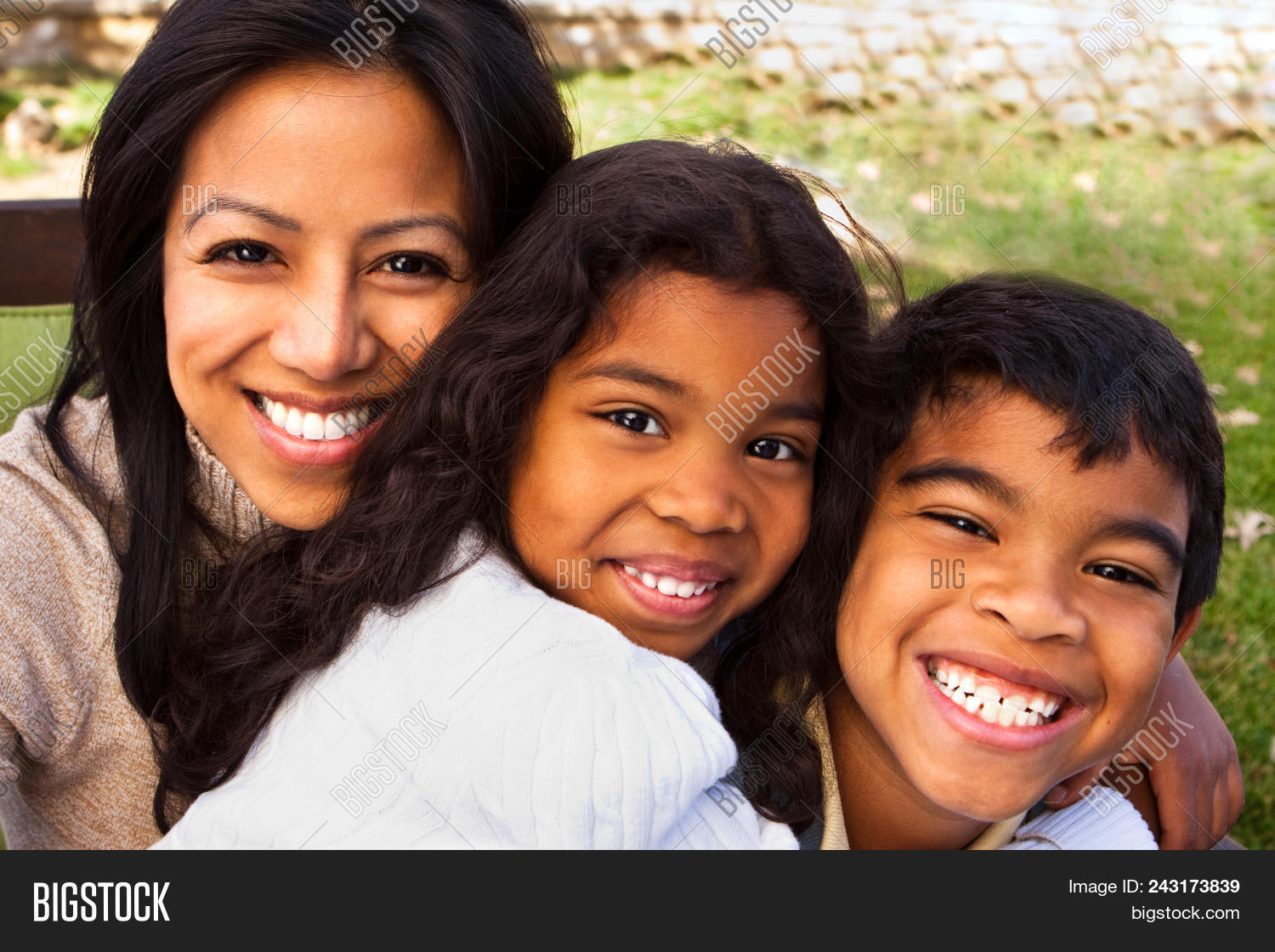 Mix Raced Mixed Race Family Image & Photo (Free Trial) | Bigstock