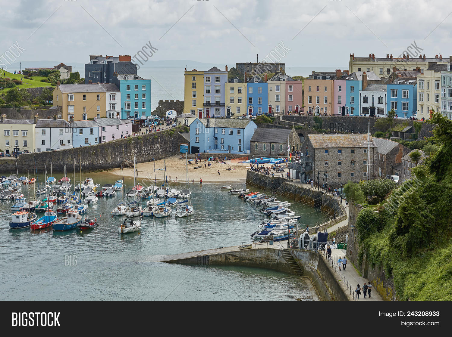 Tenby Castle Wales, Image & Photo (Free Trial) Bigstock