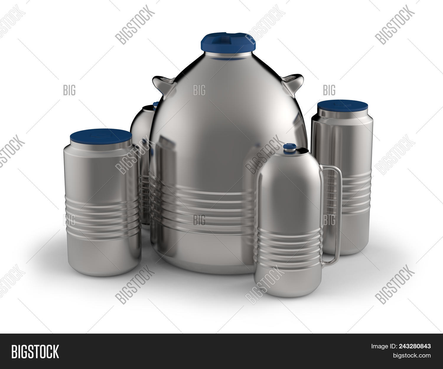 Cryogenic Dewar Flasks Image & Photo (Free Trial) Bigstock