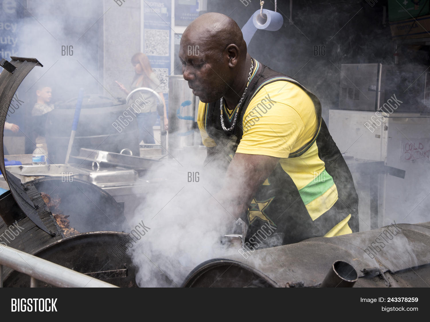 Jamaican Chef Cooking Image & Photo (Free Trial) Bigstock