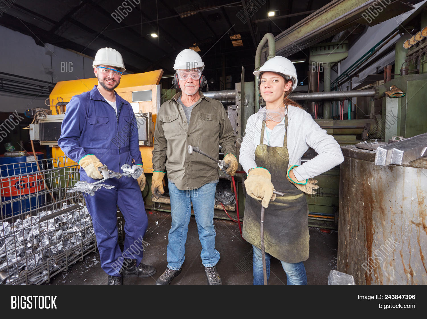 Workers Foundry Image & Photo (Free Trial) Bigstock