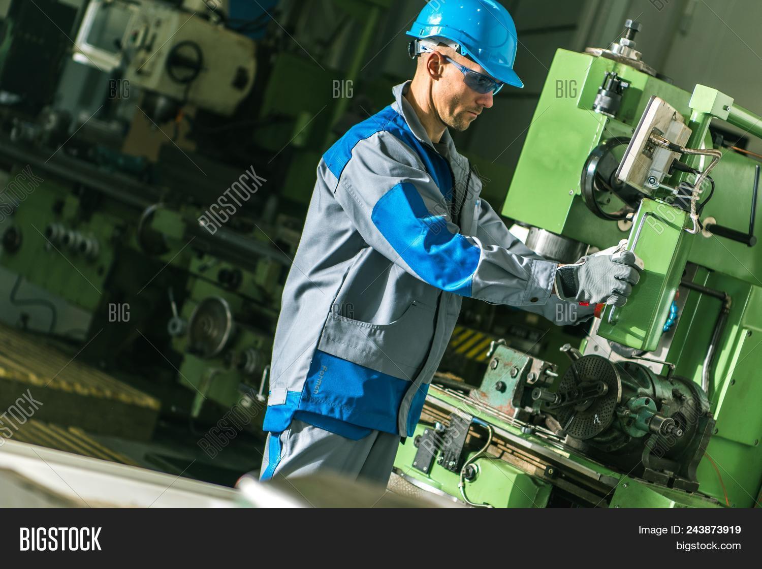 Metalworking Machine Image & Photo (Free Trial) Bigstock