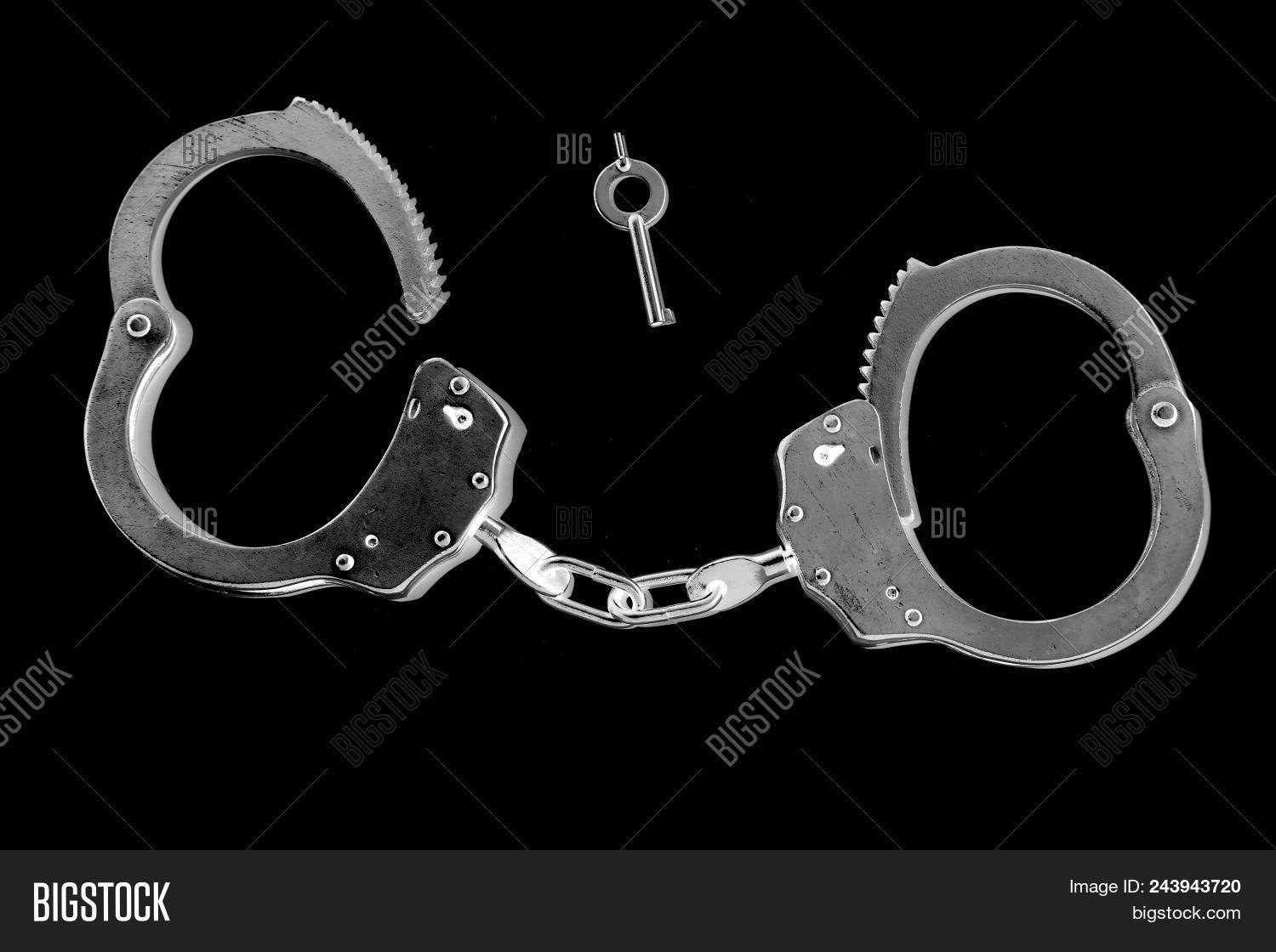 Police Hand Cuffs. Image & Photo (Free Trial) Bigstock