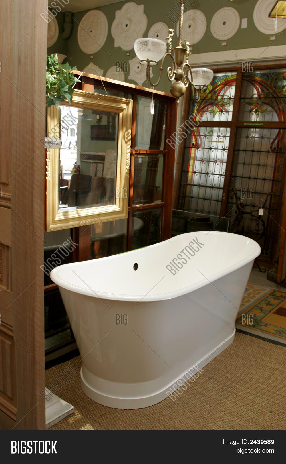 Antique Bathing Tub Image & Photo (Free Trial) Bigstock