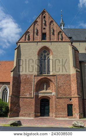 Entrance To He St. Ludgeri Church In Norden, Germany
