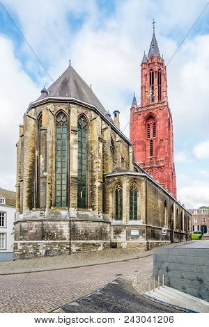 View At The Basilica Of Saint Servatius In Maastricht, Netherlands