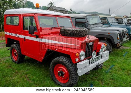 Bala Lake, Uk: May 27, 2018: Despite The Poor Weather, The Festival Of Transport Saw A Good Turn Out