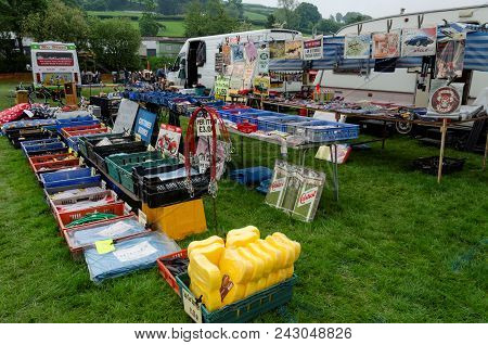 Bala Lake, Uk: May 27, 2018: Despite The Poor Weather, The Festival Of Transport Saw A Good Turn Out